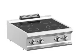 Plaque de cuisson vitrocramique 4 zones  poser MBM - DOMINA PRO 700 VC77T