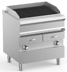 Grill  eau 2 zones sur placard ferm MBM - DOMINA PRO 700 WGE78