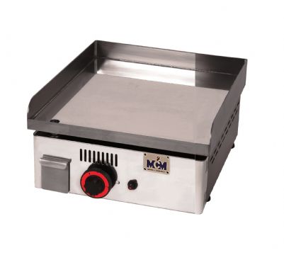 Plancha professionnelle gaz lisse 1 zone MCM