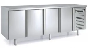 Table rfrigre traversante 4x4 portes profondeur 700 CORECO - MFCG-250 MFCG-250
