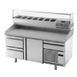 Table r�frig�r�e de pr�paration pizza positif 1 porte + Neutro compatible 60 Hz INFRICO
