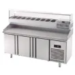 Table r�frig�r�e de pr�paration  pizza positif 3 portes s�ries GN1/1 700 compatible 60 Hz INFRICO