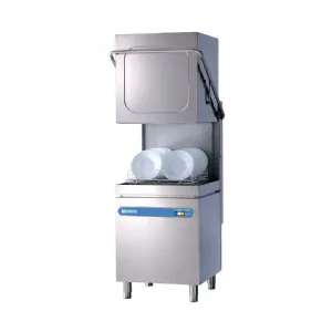 Lave vaisselle à capot professionnel panier 50x50cm compatible 60Hz MACH MS9100+DDL/2+PS/MS-60hz