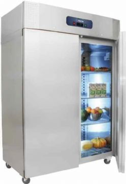 Armoire réfrigérée inox 2 portes GN2/1 positive démontable IBERNA Armoire réfrigérée inox 2 portes GN2/1 positive démontable IBERNA