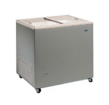 Conglateur coffre portes vitres 200 Litres TENSAI