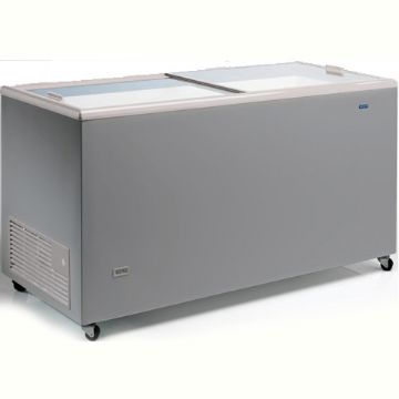 Conglateur coffre portes vitres 370 Litres TENSAI