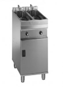 Friteuse professionnelle lectrique 2 x 7/8 Litres sur socle VALENTINE - EVO