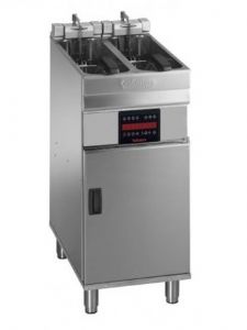 Friteuse professionnelle lectrique 2 x 7/8 Litres commandes lectroniques sur socle VALENTINE - EVOC