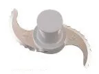 Couteau cranté 2 lames pour broyages pétrissages