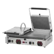 Gril de contact électrique rainurée et lisse 57x24 400 V | REDFOX