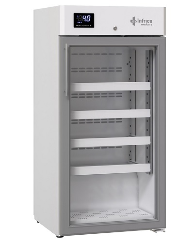 Réfrigérateur de comptoir portes vitrées 238Litres PER24G Infrico Pharmacare PER24G