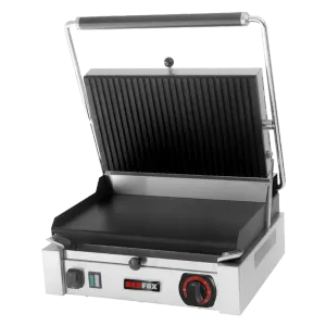 Gril de contact électrique lisse 41x41 téflon 230 V | REDFOX PM 2015 LTF
