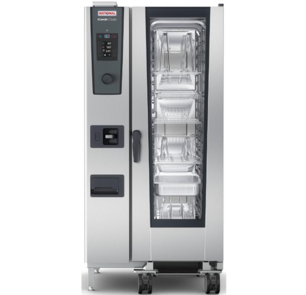 Four mixte électrique 20 niveaux GN1/1 iCombi Classic RATIONAL - 20-1/1  disponible sur Chr Restauration