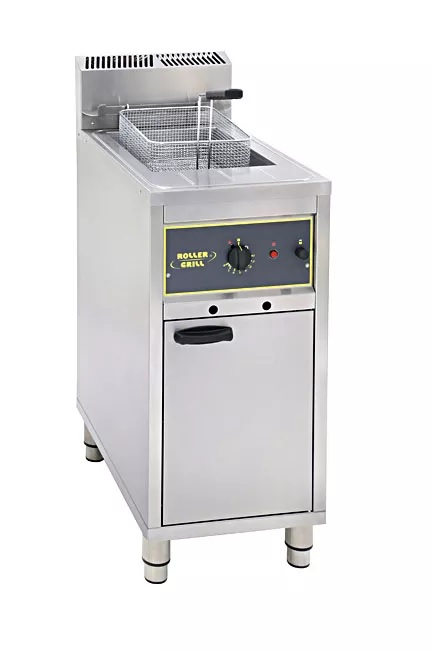 Friteuse professionnelle électrique 2x10 litres sur socle ROLLER GRILL  disponible sur Chr Restauration