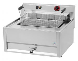 Friteuse professionnelle lectrique 16 litres REDFOX profondeur 600mm - FE 66 ELT