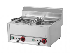 Cuiseur  ptes lectrique 2 cuves REDFOX profondeur 600mm - VT 60 EL