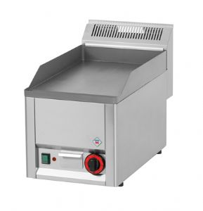 Plancha professionnelle lectrique lisse 1 zone REDFOX profondeur 600mm - FTH 30 EL