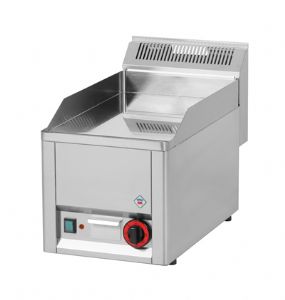 Plancha professionnelle lectrique lisse 1 zone REDFOX profondeur 600mm - FTHC 30 EL
