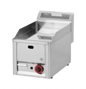 Plancha professionnelle gaz lisse 1 zone REDFOX profondeur 600mm - FTHC 30 GL