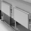 Vitrine rfrigre horizontale HILL PLUS noire longueur 2500mm DIAMOND RO25/B5-R2