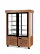 Vitrine réfrigérée 4 faces vitrées positive ventilée SCAIOLA - 800G BAROCCO Vitrine réfrigérée 4 faces vitrées positive ventilée SCAIOLA - 800G BAROCCO