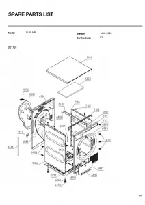 Pi�ces d�tach�es pour s�che linge professionnel SCHULTESS SECHLING_SCHULTESS