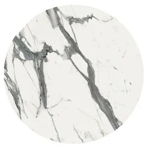 Plateaux Afyon marble rond 60cm - 50 par palette - ECOLINE HPL AFYONMARBLE-60 ECOLINE HPL