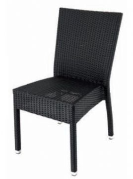 Chaise tressée et structure aluminium CLASS Chaise tressée et structure aluminium CLASS