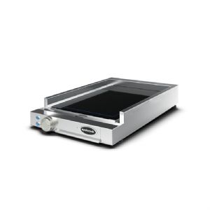 Plancha professionnelle vitrocramique Lisse 1 zone Spidocook