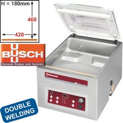 Machine d'emballage sous vide  cloche Longueur de scellage 420mm DIAMOND