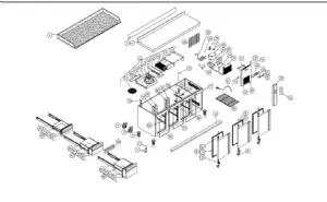 Pi�ces d�tach�es table r�frig�r�e CUISTANCE TA-REFRI_CUISTANCE