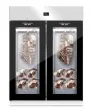 Armoire de maturation 2 portes vitres 1500L - STAG1500G STAG1500GLAS