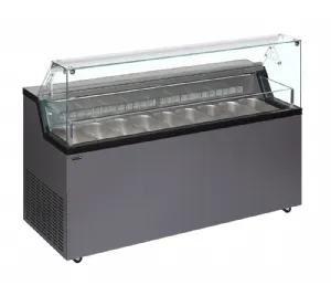 Vitrine de crme glace MIRABELLA 9 bacs TEFCOLD MIRABELLA 9