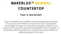 Four patisserie lectrique 6 niveaux 600x400 BAKERLUX MANUAL COUNTERTOP UNOX XB693