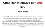 Four mixte lectrique 20 niveaux GN1/1 CHEFTOP MIND ONE UNOX XEVL-2011-E1RS