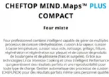 Four mixte lectrique 10 niveaux GN1/1 compact CHEFTOP MIND PLUS UNOX XECC-1013-EPRM