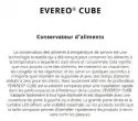 Four de conservation en Temprature 10 niveaux 460x330 EVEREO Cube UNOX XEEC-10HS-EPR