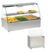 Vitrine chauffante bain marie  bac gastro 3 GN1/1 DIAMOND