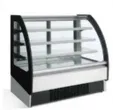 Vitrine d'exposition pour pâtisserie vitre bombée AMBAR 1250x810x1300mm INFRICO
