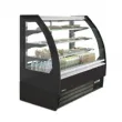 Vitrine d'exposition pour pâtisserie vitre bombée AMBAR 938x810x1300mm INFRICO
