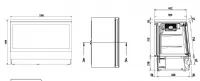 Vitrine de maturation 1 porte 470 litres compatible 60 Hz INFRICO VC1400MDA-60hz