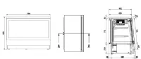 Vitrine de maturation 1 porte 470 litres compatible 60 Hz INFRICO VC1400MDAB-60hz