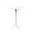 Mange-debout pliant diamtre 70cm blanc BERLIN VEBA P16170