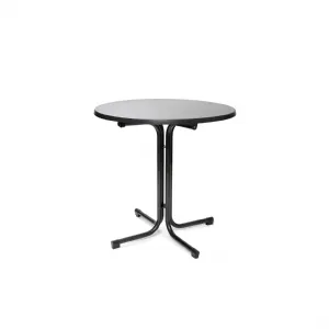 Table de terrasse pliante diamtre 70cm anthracite BERLIN VEBA P17370