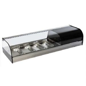 Vitrine  tapas rfrigre 4x GN1/3 MASTRO - TPFR4IA