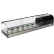 Vitrine  tapas rfrigre 6x GN1/3 MASTRO - TPFR6IA2S