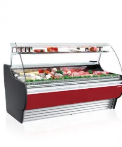 Vitrine présentation froid ventilé canalisable 1562x1150x1290mm INFRICO VMD15RU-60hz