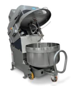Pétrin à spirale tête relevable et cuve amovible 45 Litres BERTO by VMI Pétrin à spirale tête relevable et cuve amovible 45 Litres BERTO by VMI