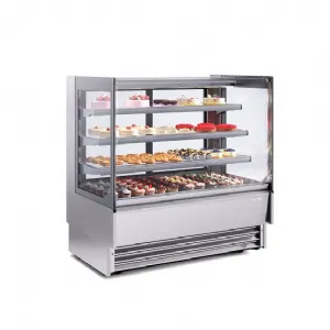 Vitrine d'exposition pour pâtisserie ONIX 1250x810x1300mm INFRICO VON12R-60hz