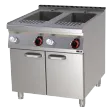 Cuiseur à pâtes électrique 33 + 33 l avec soubassement 400 V | REDFOX